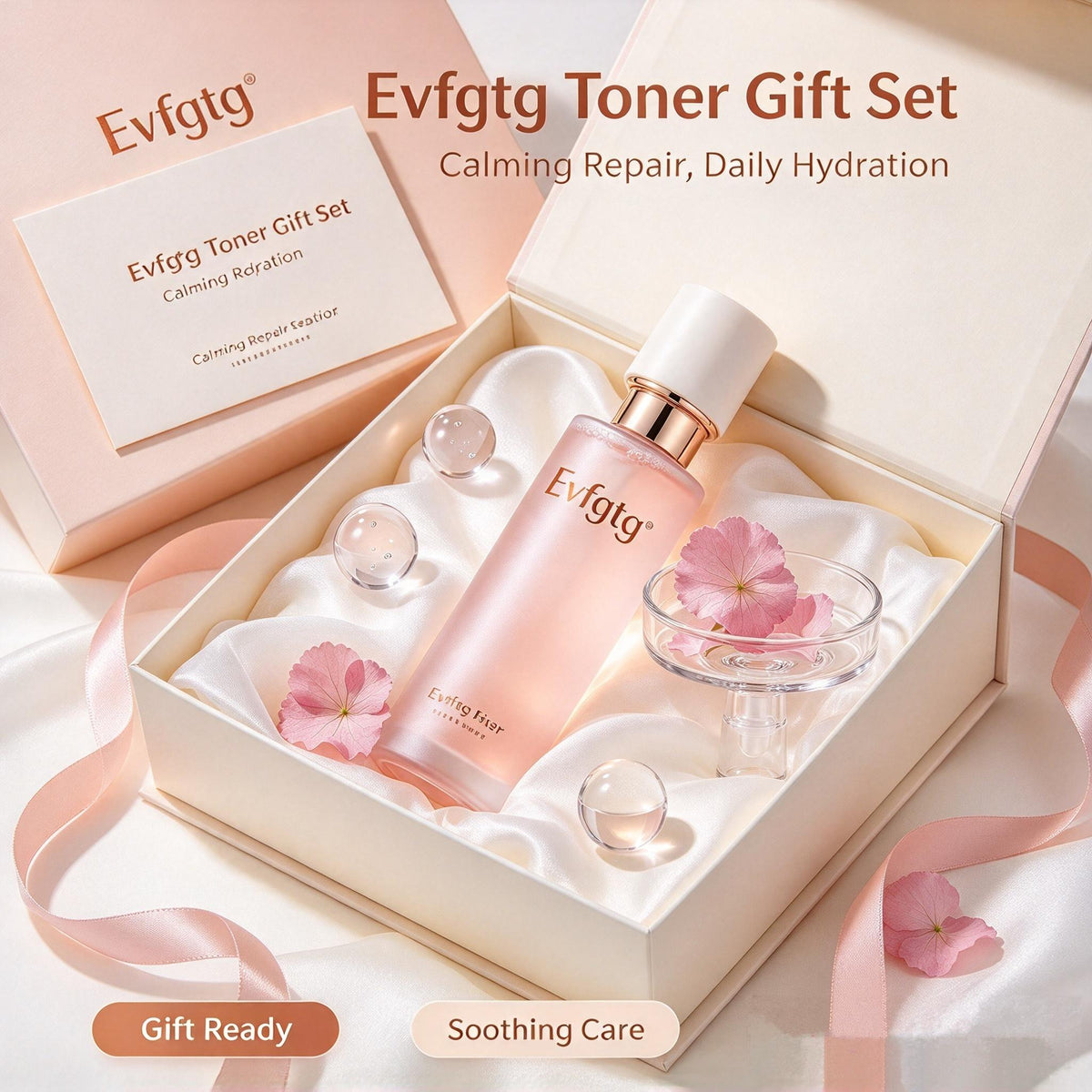 💧Evfgtg Calming Repair Facial Toner, Gentle Comfort Hydrating Toner, Nourish Skin Barrier for Daily Morning Night Skincare