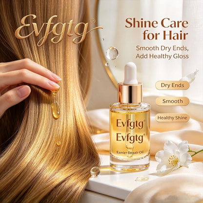 💧Evfgtg Luminous Glow Repair Facial Oil, Restorative Barrier Support Oil, Deep Moisturize to Relieve Dryness Daily Skin Care
