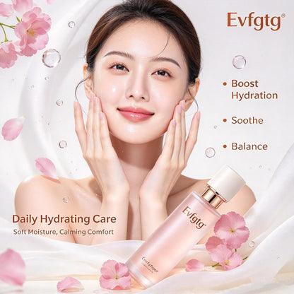 💧Evfgtg Calming Repair Facial Toner, Gentle Comfort Hydrating Toner, Nourish Skin Barrier for Daily Morning Night Skincare