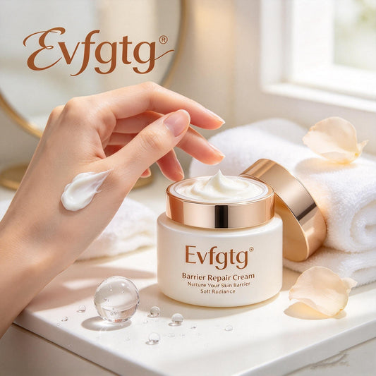 🌸Evfgtg Barrier‑Nurturing Repair Cream, Deep Hydration Facial Moisturizer, Restores Soft Radiant Complexion for All Skin Types