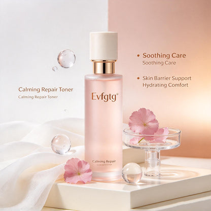 💧Evfgtg Calming Repair Facial Toner, Gentle Comfort Hydrating Toner, Nourish Skin Barrier for Daily Morning Night Skincare